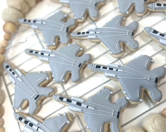 Army Airforce Decorated Cookies, Birthday Party Favors (1 Dozen)