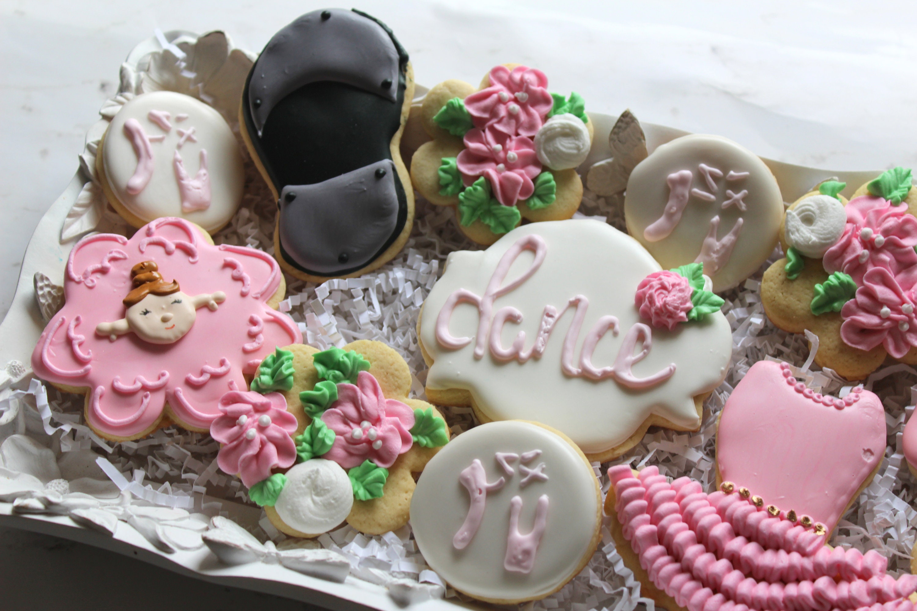 Dancer Cookies: Ballet & Tap Dance Decorated Cookies (1 Dozen) - Etsy
