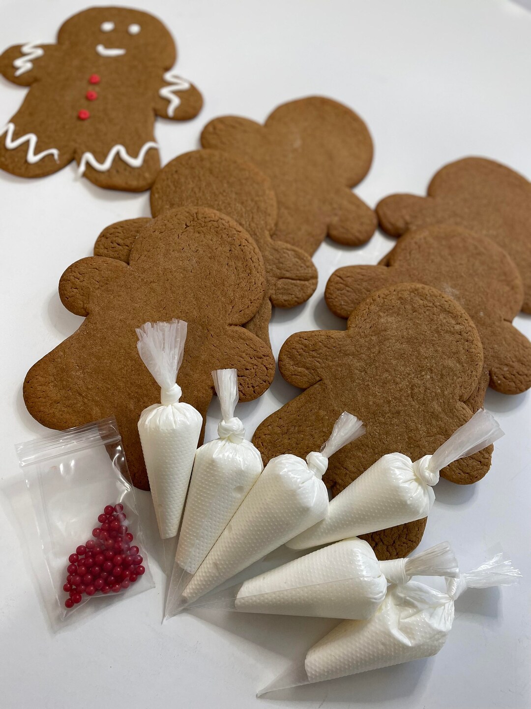 Custom Order Gingerbread Cookie Kits Etsy