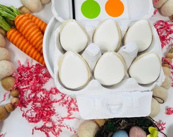 Paint Your Own Easter Egg Cookies, Kids Edible Crafts