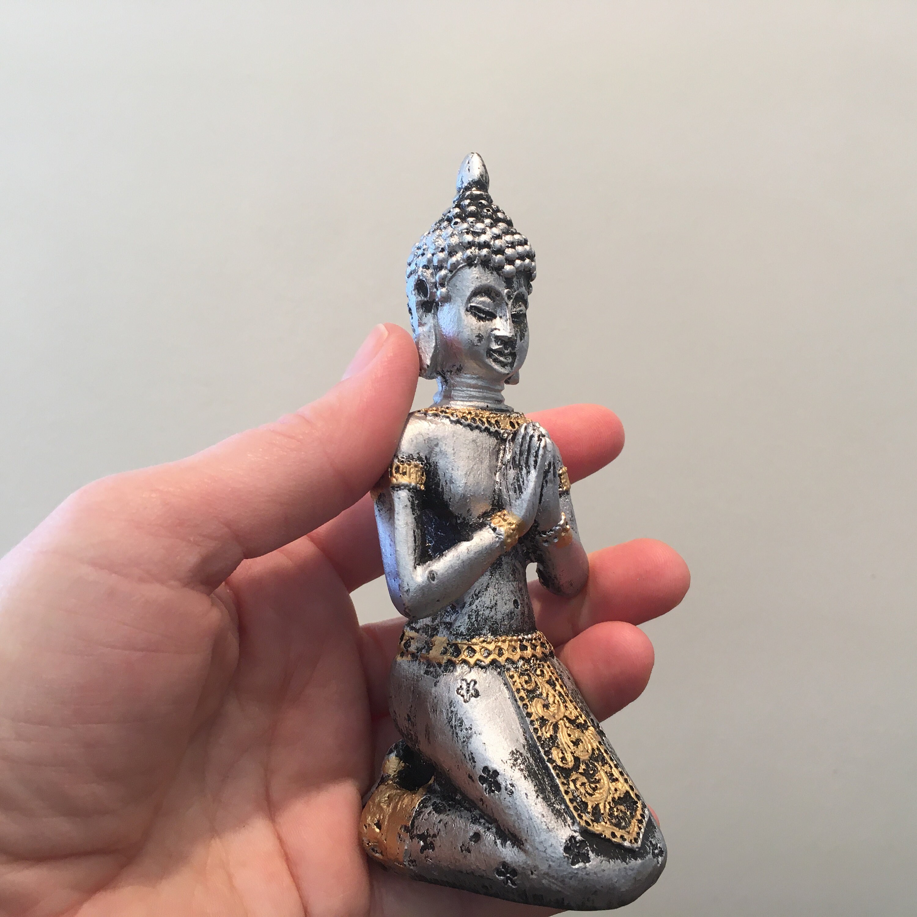 Meditation Buddha Statue Mini Zen Garten Dekor beten Buddha | Etsy