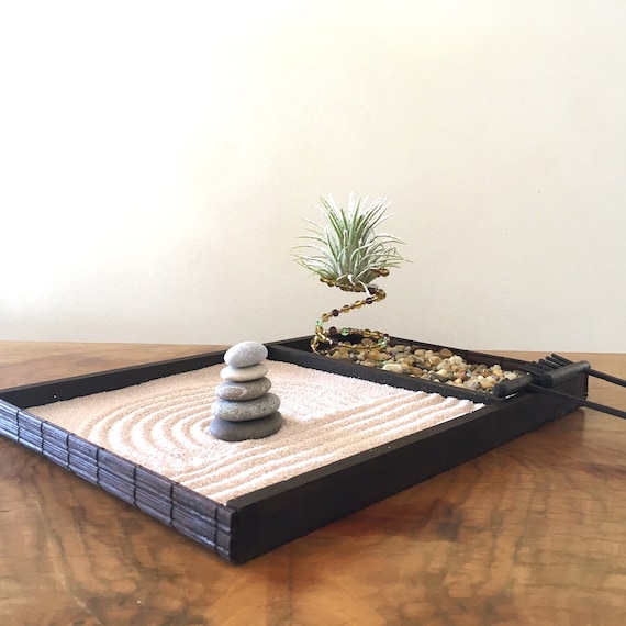  Zen Garden - Japanese Decor, Zen Garden Kit, Sand Tray