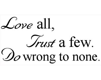 Trust A Few Etsy