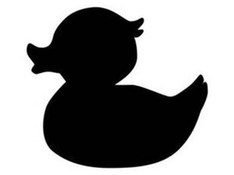 Vinyl Decal Duck 1