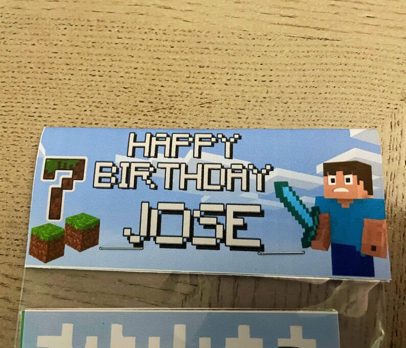 Minecraft Party Favor Coloring Kit. Personalized Coloring - Etsy