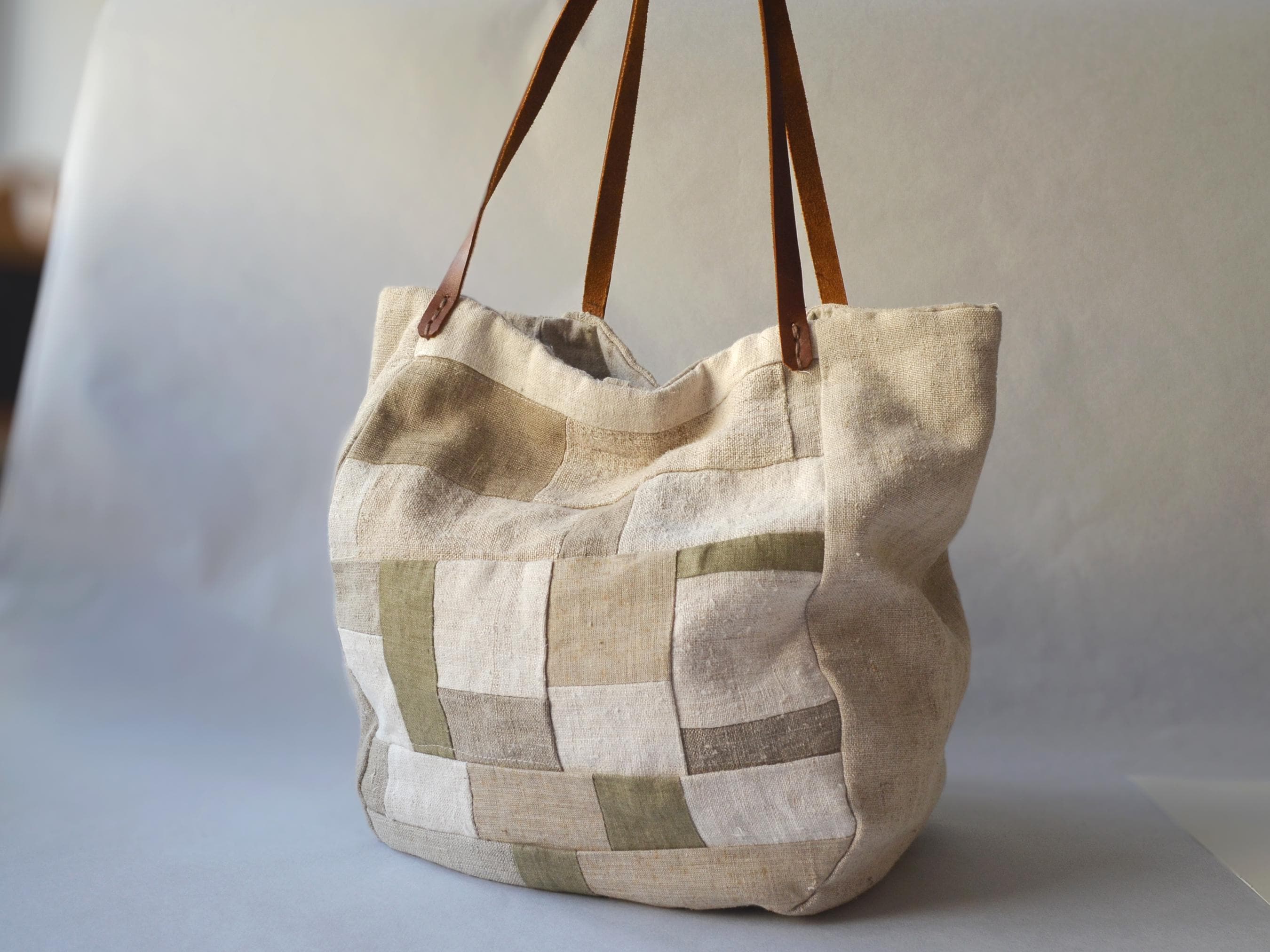 Leather Patchwork Bag - Etsy Leather Patchwork Bag - Etsy