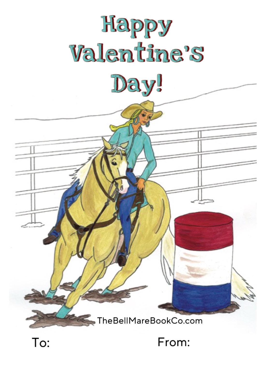Rodeo-themed Valentine's Cards for Cowkids - Etsy