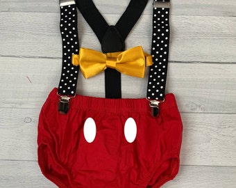 baby mickey mouse outfit for 1st birthday