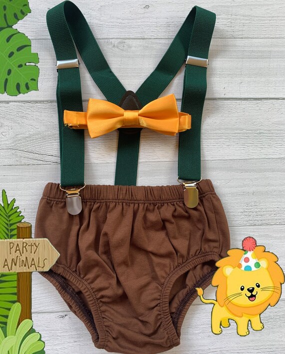 first birthday jungle outfit