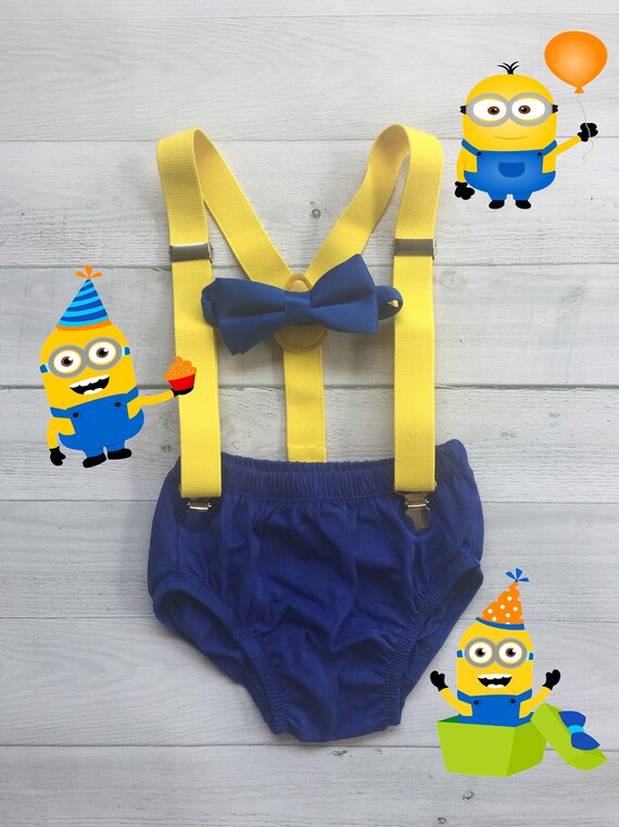 minion birthday outfit boy