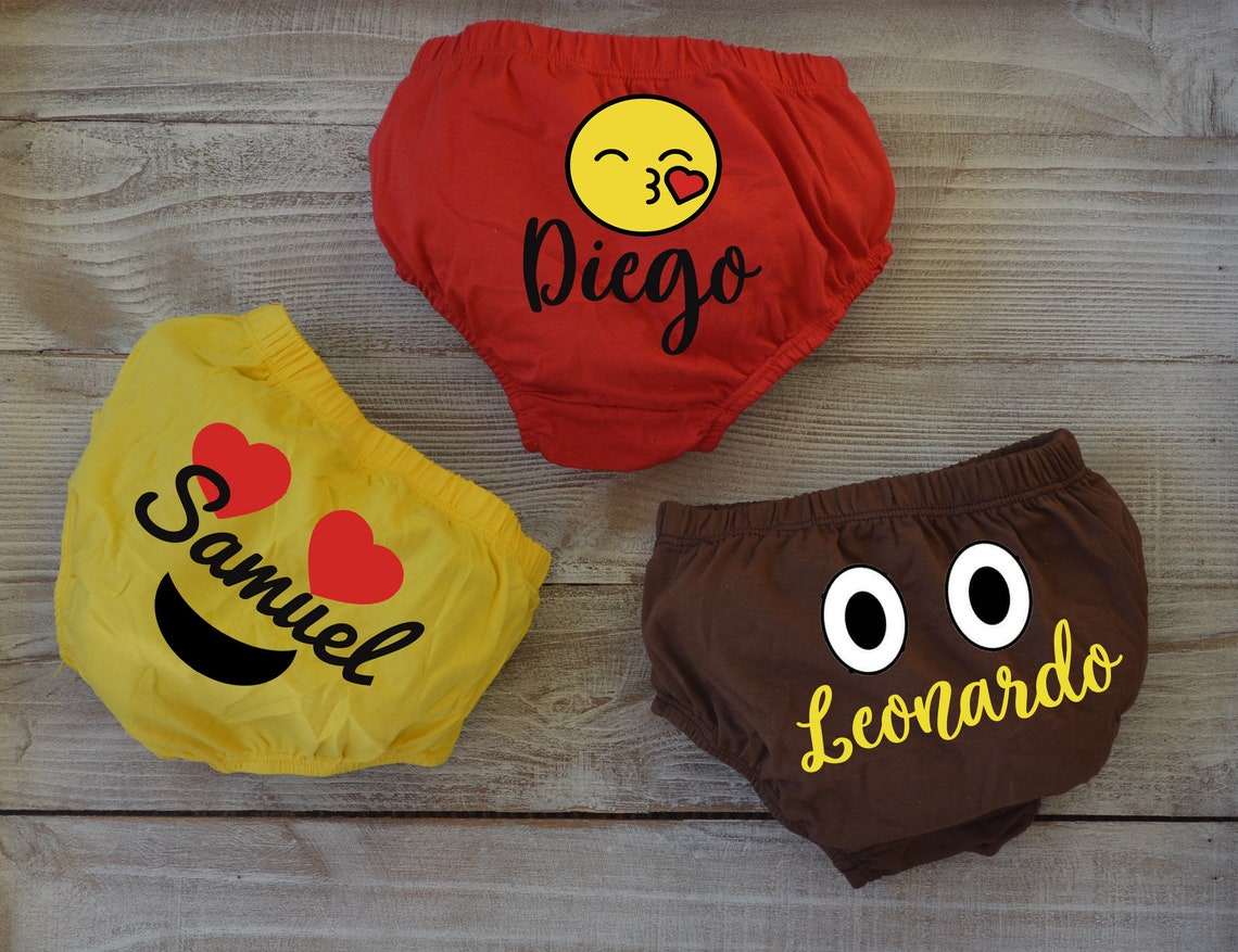 Emoji Custom Diaper Covers/ Soft Cotton Diaper / Baby Diaper Etsy