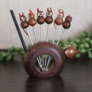 Party Forks Cocktail Skewers Cat Mom Party Decoration 60s