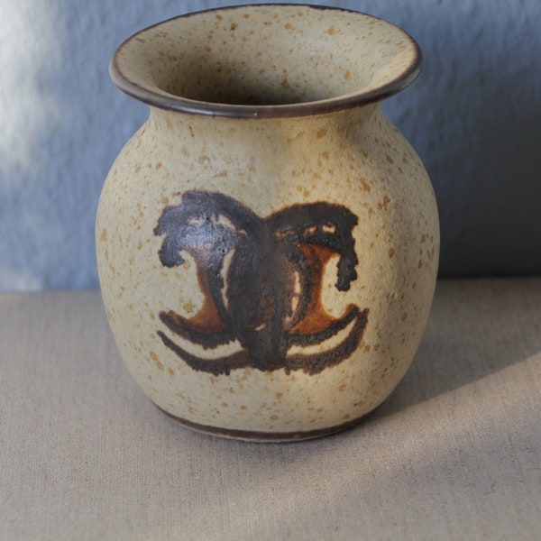 Berte Jessen Vase Denmark Ceramics 60s
