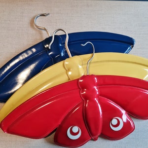 Clothes hangers butterflies original 60s GDR