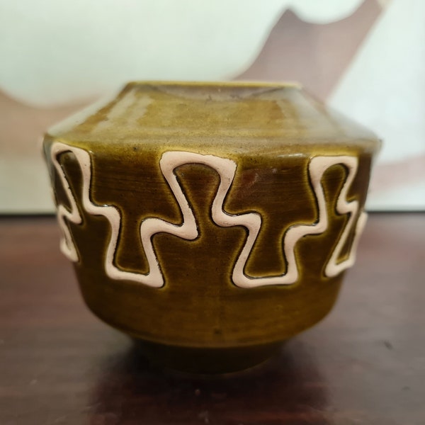 Ilkra Ceramic Vase MiniVase Ransbach Baumbach 60s