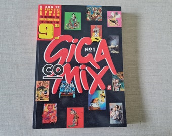 Comic Gigacomix No. 1 Comic Book for Adults 80s to 90s