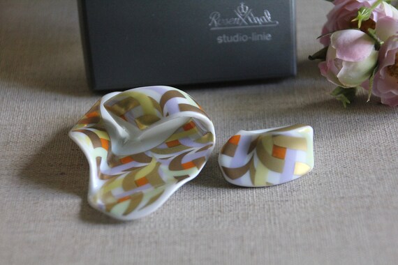 Rosenthal Johan van Loon Jewelry Set Brooch & Ring