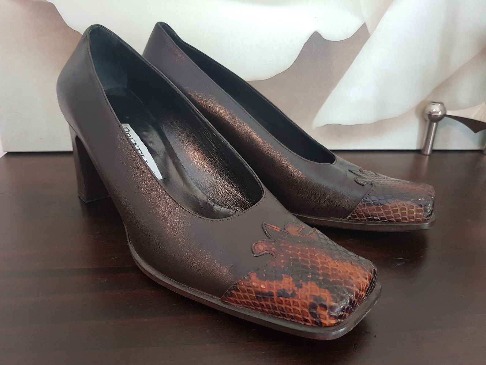 90s Pumps Snakeprint Brunella Italy Size 395 new Nappa Etsy 90s Pumps Snakeprint Brunella Italy Size 395 new Nappa Etsy