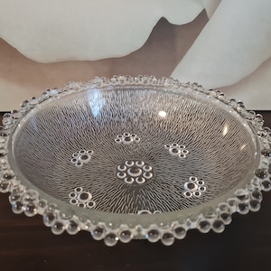 Vintage custard bowl compote bowl glass like new 60s