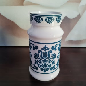 Arcopal Frosted Glass Storage Box Can Glass original 70s