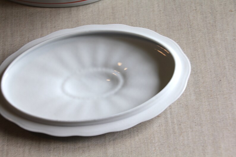 Porcelain Lid Can Spray Decor 20s 30s Art Deco