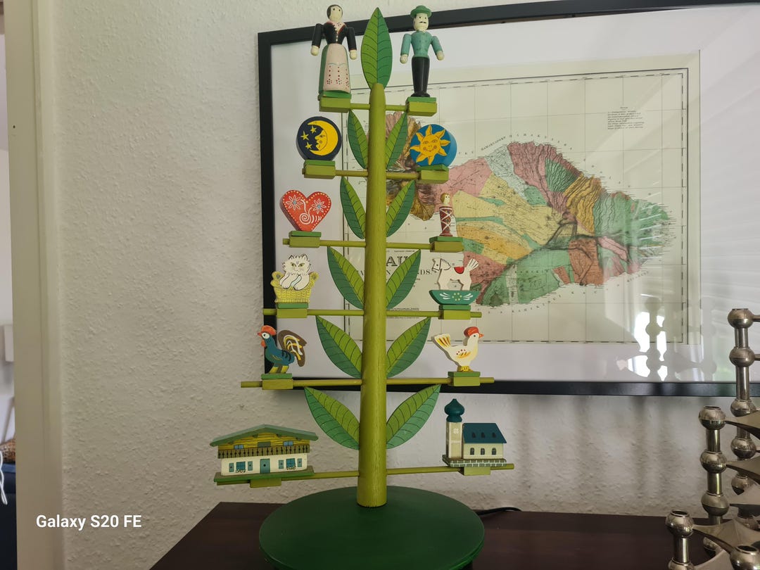 Maypole Wood Maypole Wood With Magnetic Figures 80s - Etsy