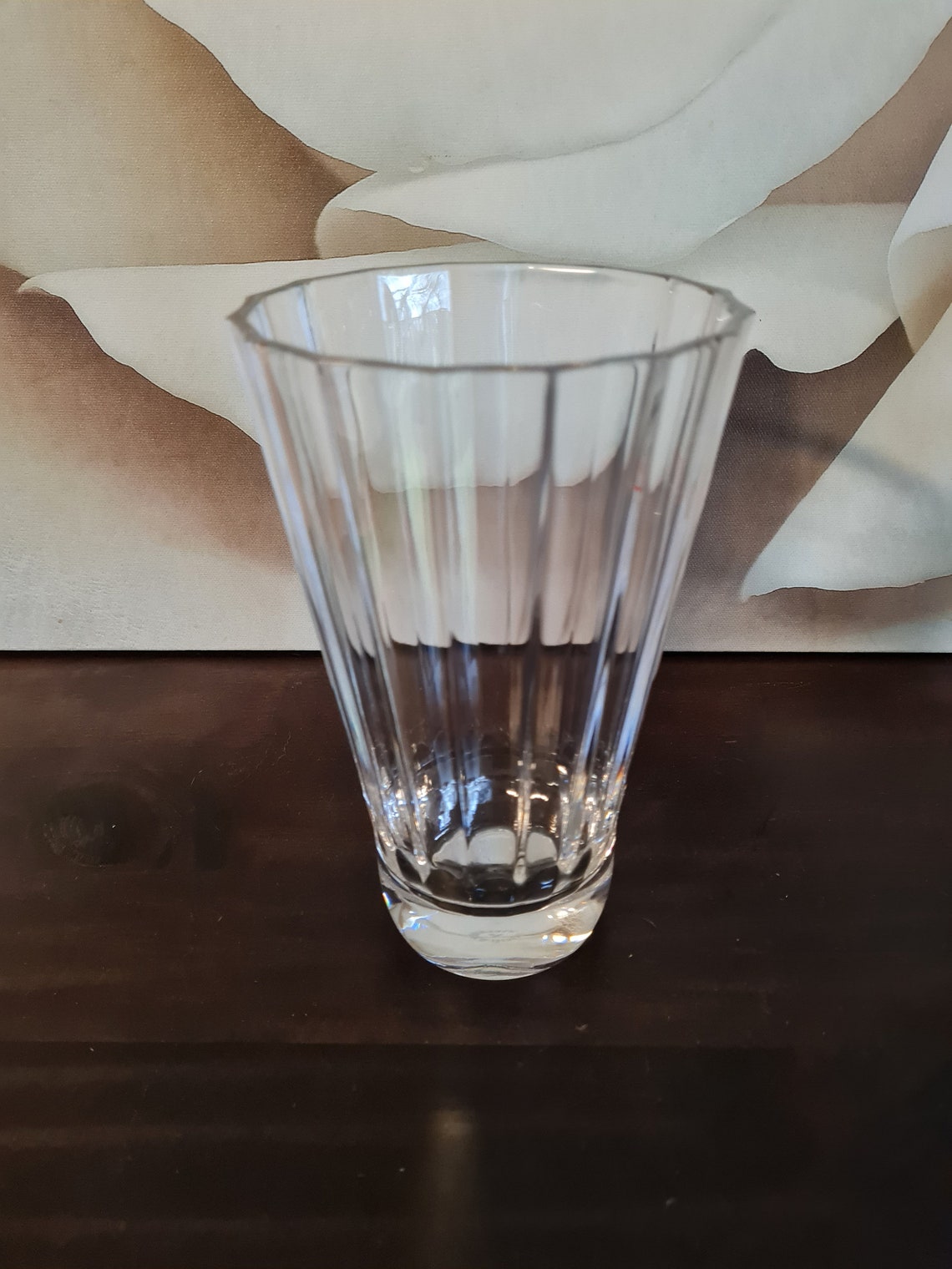Villeroy & Boch Paloma Picasso Vase Crystal Glass 90s Etsy