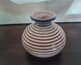 1 St. Minivase Keramik Handarbeit 70er Jahre