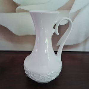 Royal KPM Bavaria 1006 porcelain vase white 70s