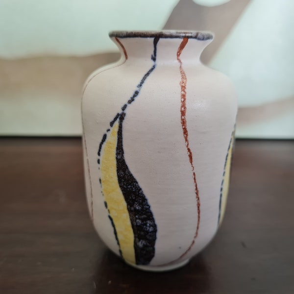 Ü-Keramik Übelacker Vase Vintage Keramik 50er