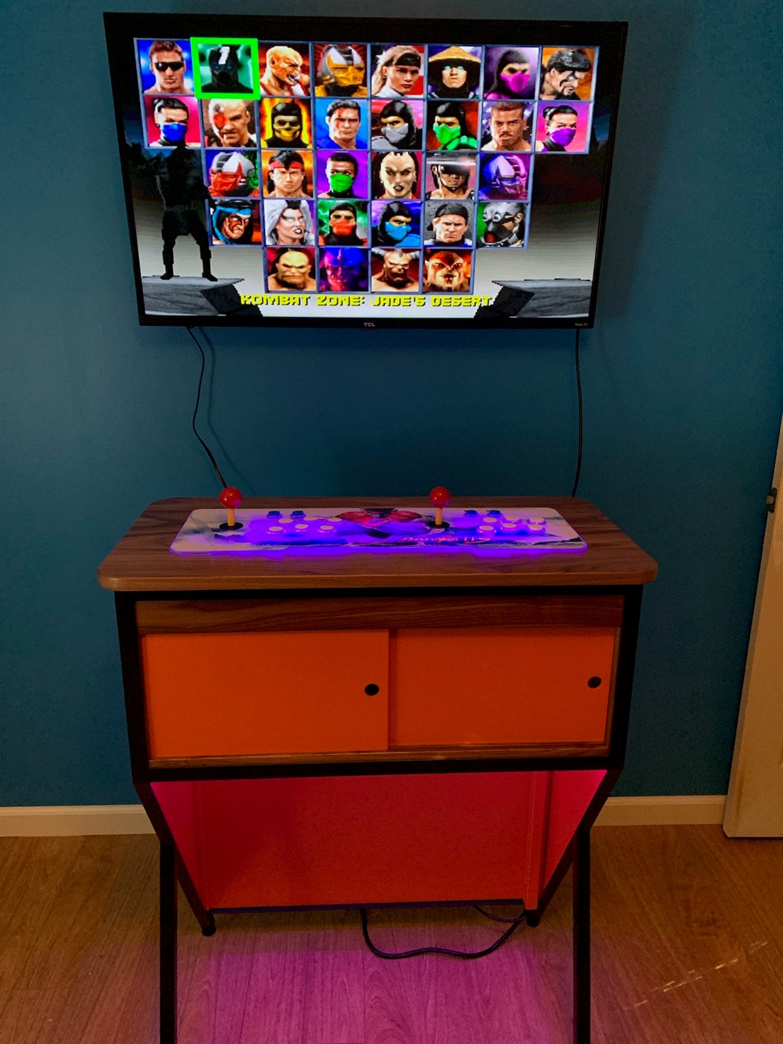 Arcade Pedestal Arcade Machine Retro Modern Furniture Etsy