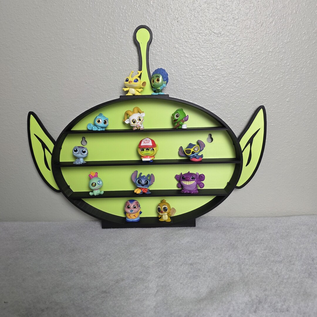 3D Printed Alien Head Mini Figure Shelf: 4-tier Display Rack - Etsy UK