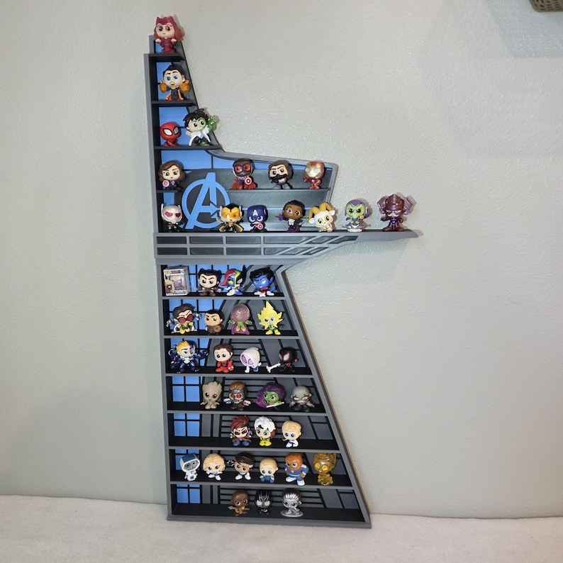 A-tower Doorables Display Shelf | Wall or Desktop Shelf for Mini ...