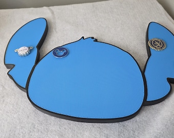 Blue Pin Display Board | 3D Printed Disney Pin Holder