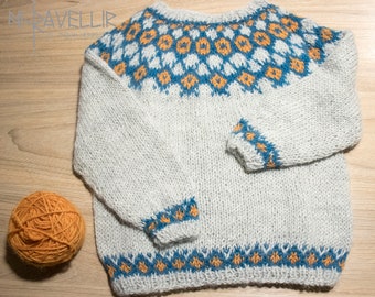 Knit Kid Sweater - Cozy days