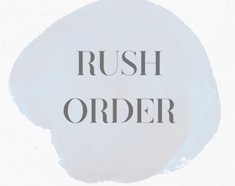 Expedited 1-Day Rush Order Service