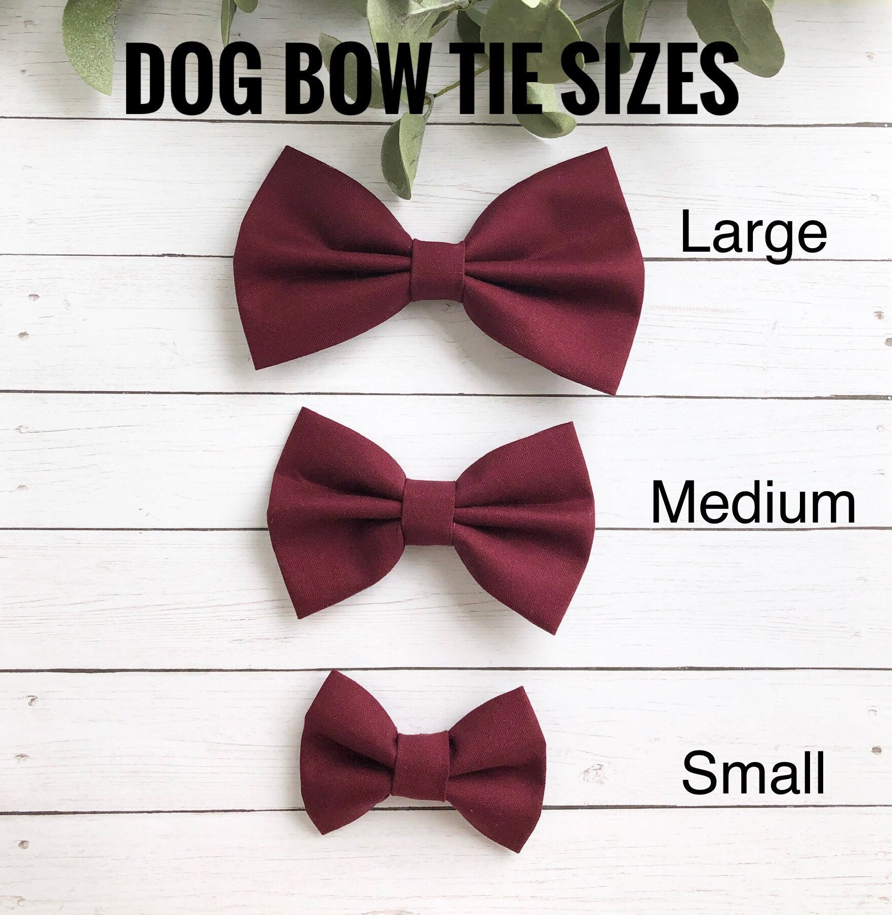 Dog Bow Tie Dog Wedding Bow Tie Pet Wedding Bow Tie Etsy