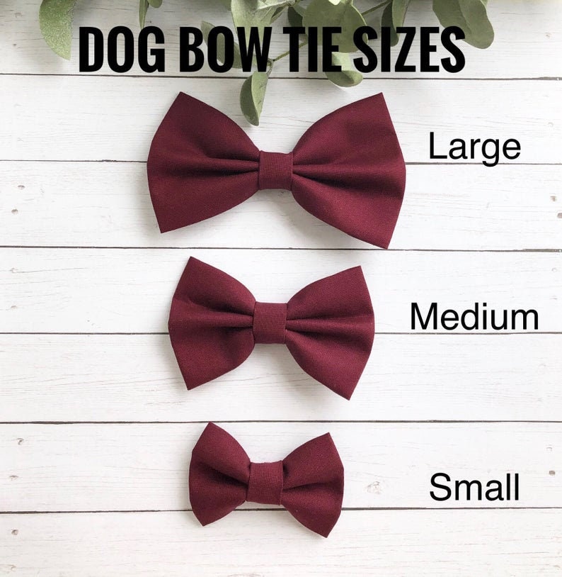 Satin Hund Fliege Hund Hochzeit Fliege Hund Hochzeit Etsy