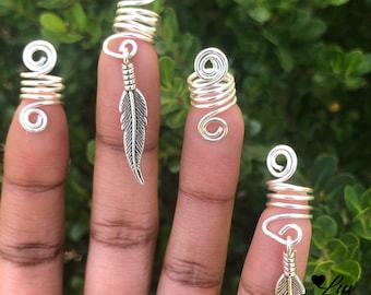 2 Fly Away Feather w/ 2 spirals