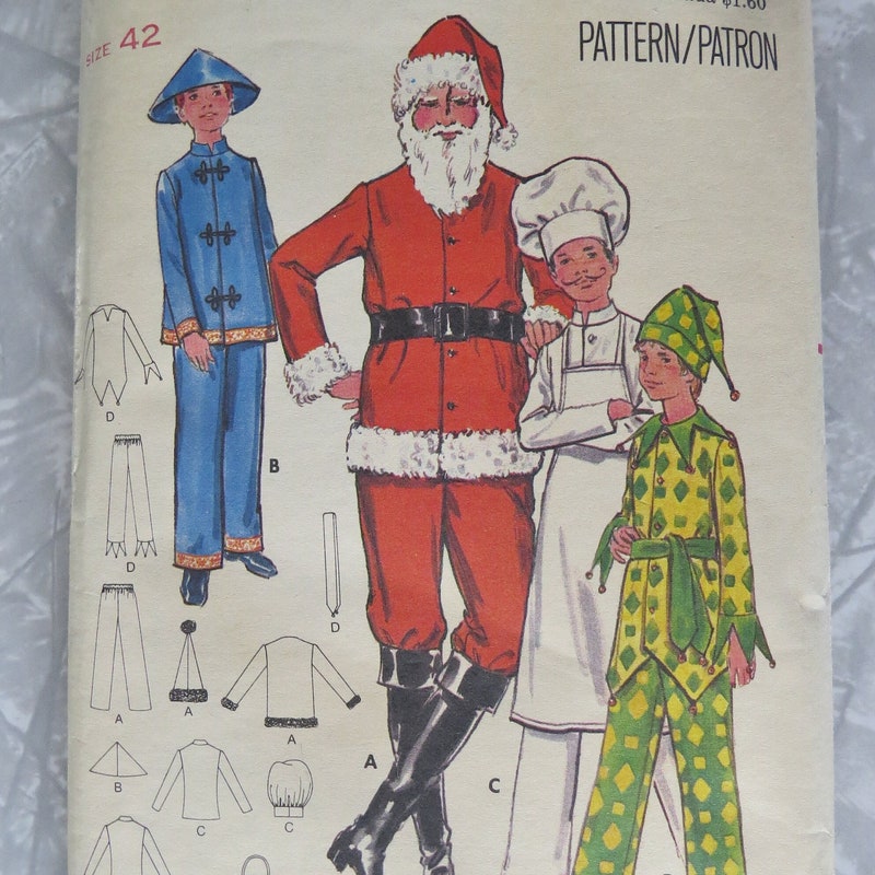 Santa Suit Pattern Etsy
