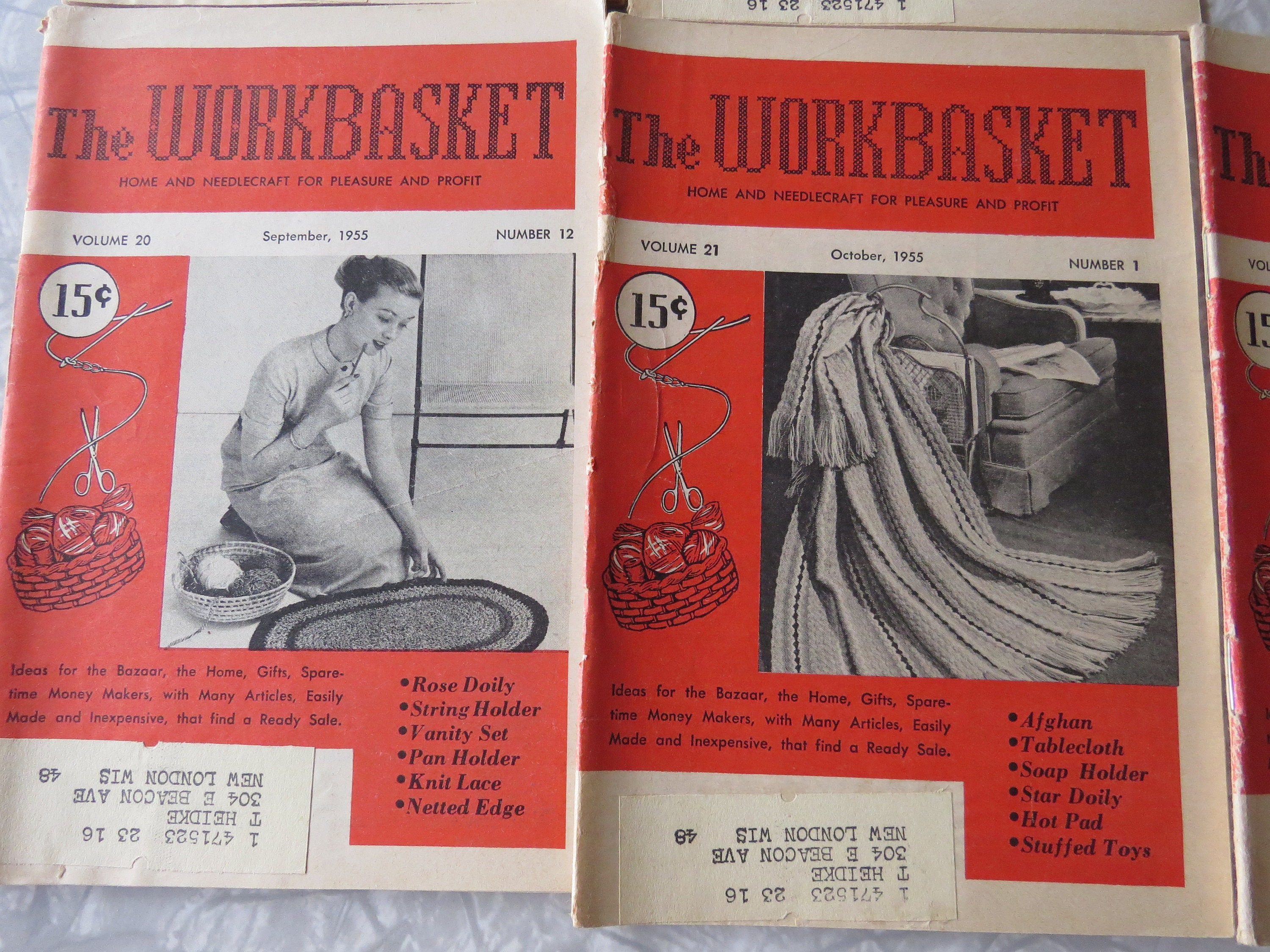 11 Vintage The WORKBASKET Magazines all from 1955 Home & Etsy