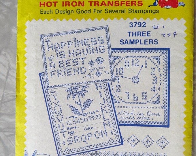 Original Aunt Martha's Hot Iron Transfers- Embroidery Patterns- U Pick ...