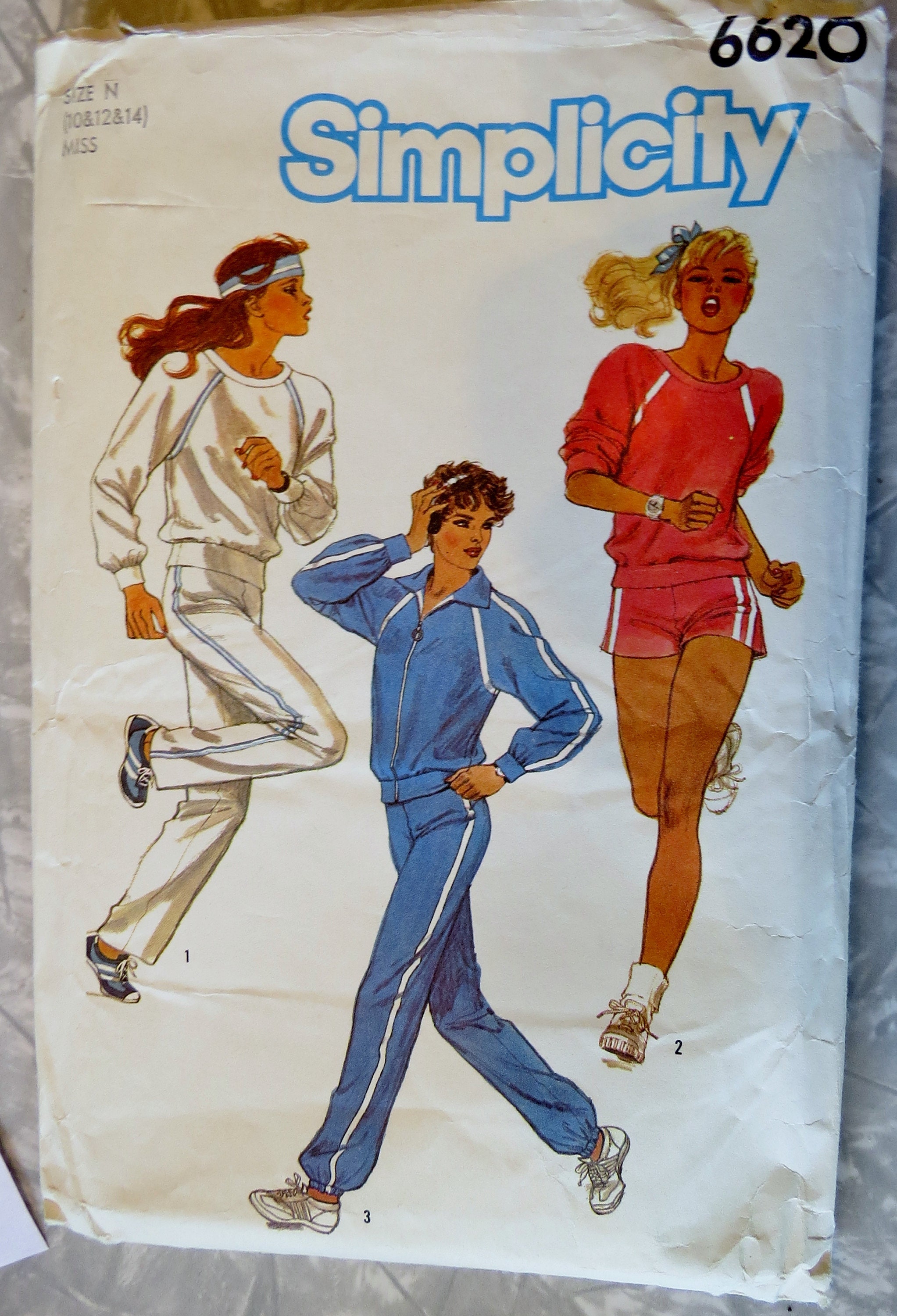 LADIES VERY COMFORTABLE TRACK JACKET & PANTS PATTERN XS-XL FF McCALL'S # 8521 LADIES VERY COMFORTABLE TRACK JACKET & PANTS PATTERN XS-XL FF McCALL'S # 8521