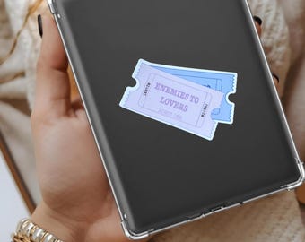 Enemies to Lovers Sticker / Bookish Merch Lover