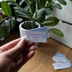 Enemies to Lovers Sticker / Bookish Merch Lover