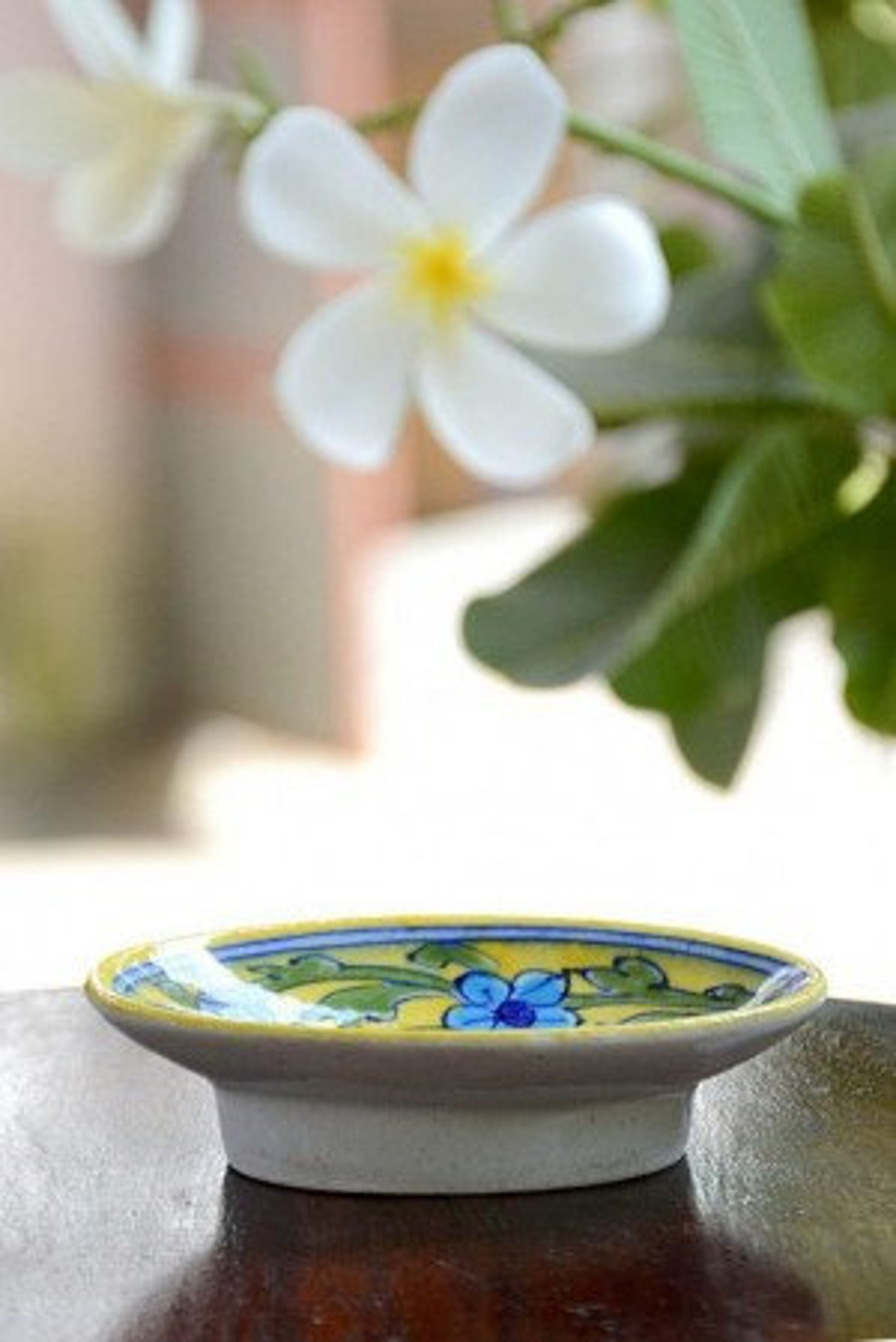 Blue Pottery Handmade Bathroom Accessories Set Liquid - Etsy