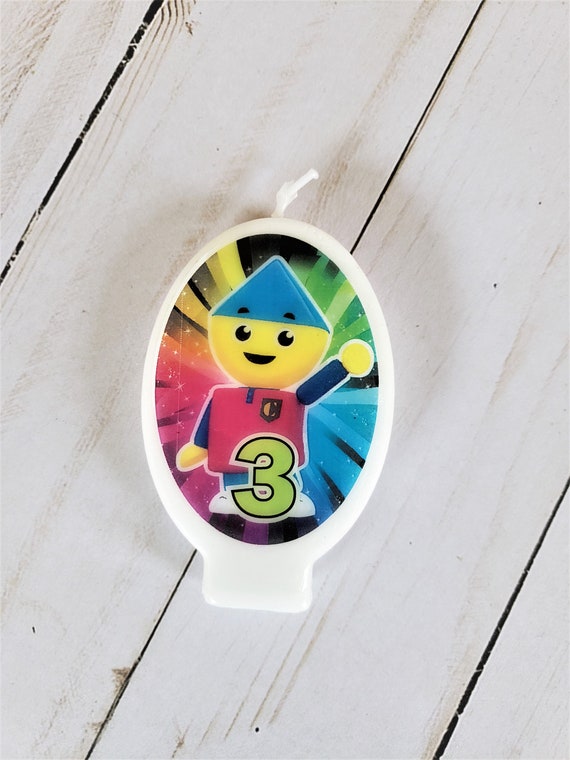 birthday party favor cake 24 CHARLIE/'s COLORFORMS CITY Rings cupcake toppers