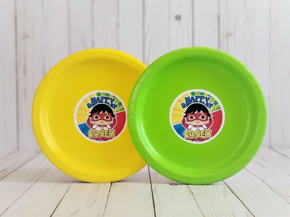 ryan's world plate