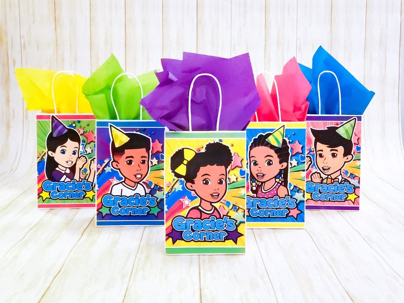 Gracie's Corner Party Bags 5 Guests Etsy