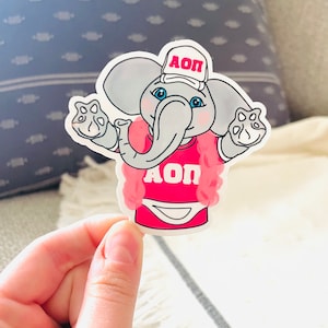 Elephant Bid Day Sorority Sticker